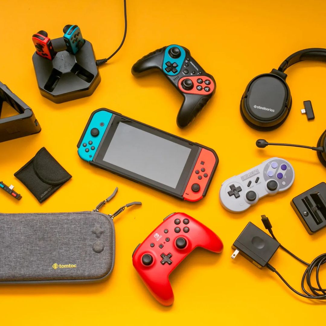 Accesorios para PS4, PS5, Nintendo Switch y Switch 2