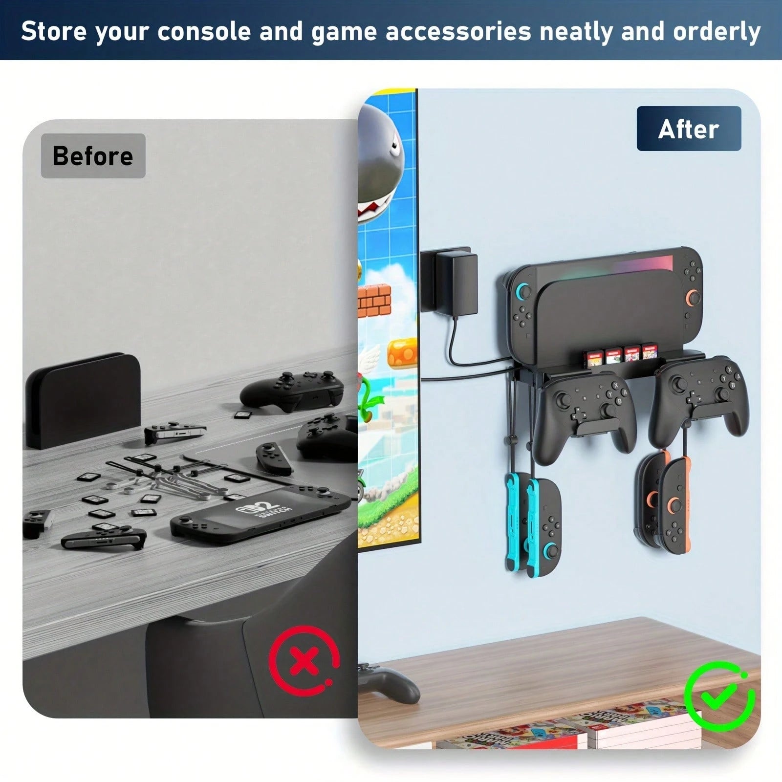 Soporte de Pared para Nintendo Switch 2