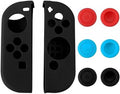 Fundas de Silicona para Joy-Con Nintendo Switch - 1 Set con 6 Protectores de Analógicos