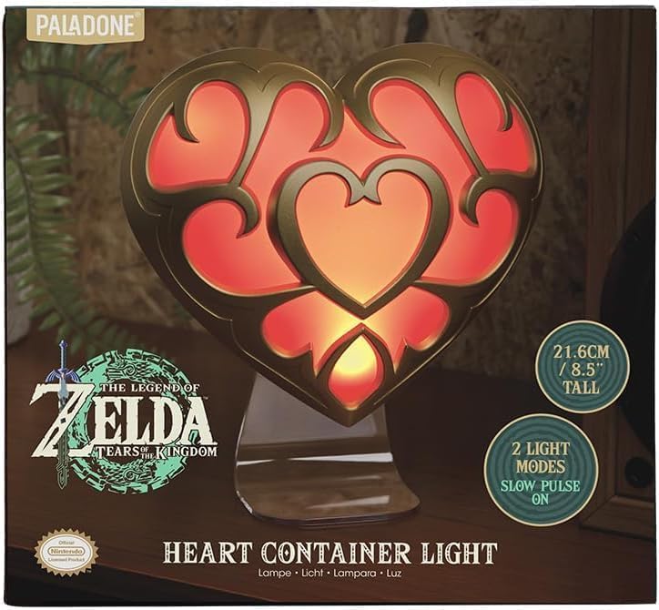 Lámpara De Zelda Heart Container - Paladone
