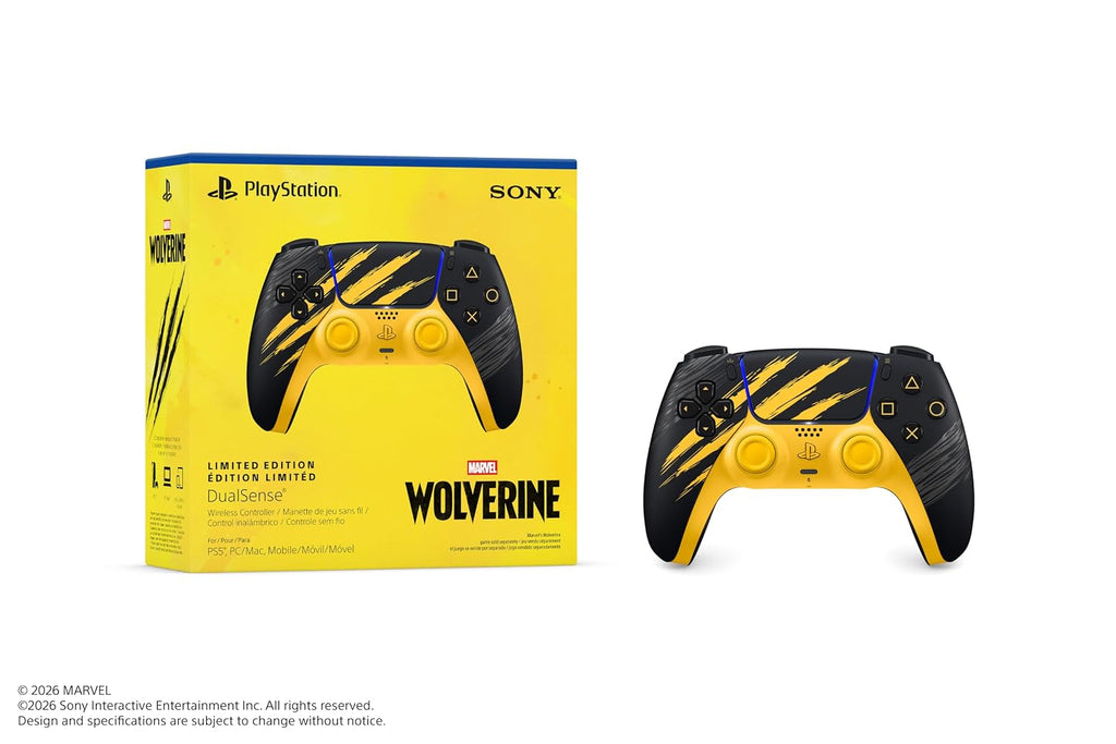 Control DualSense Inalámbrico para PS5 - Marvel’s Wolverine