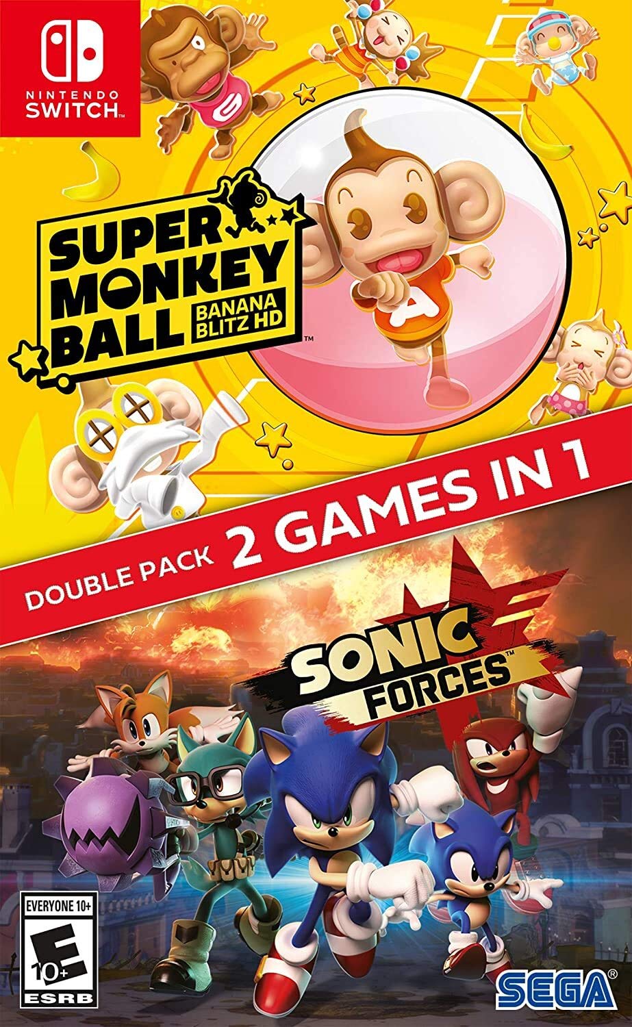 Sonic Forces + Super Monkey Ball - Nintendo Switch