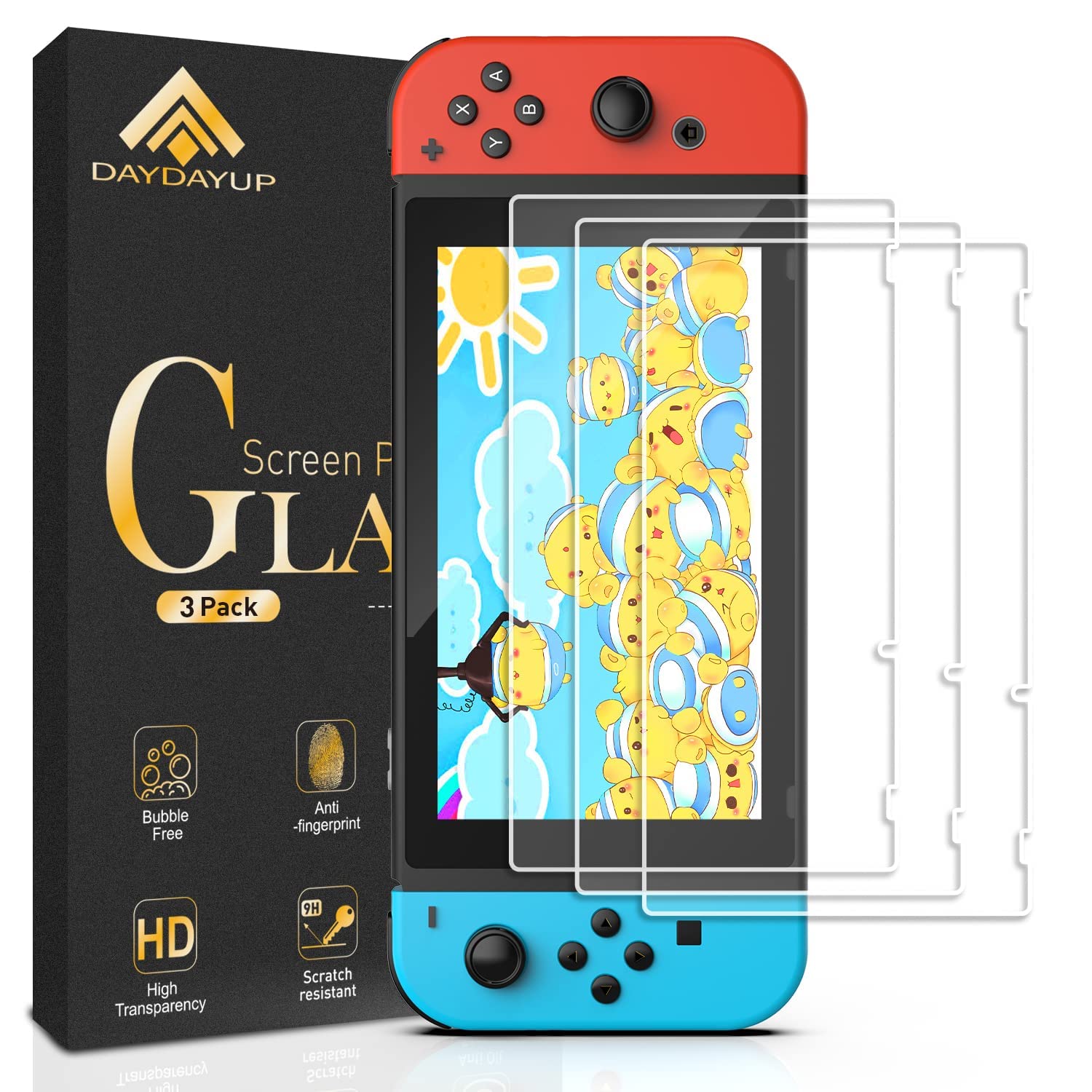 Vidrio Temperado para Nintendo Switch - Protector de Pantalla Premium 9H (1 Unidad)