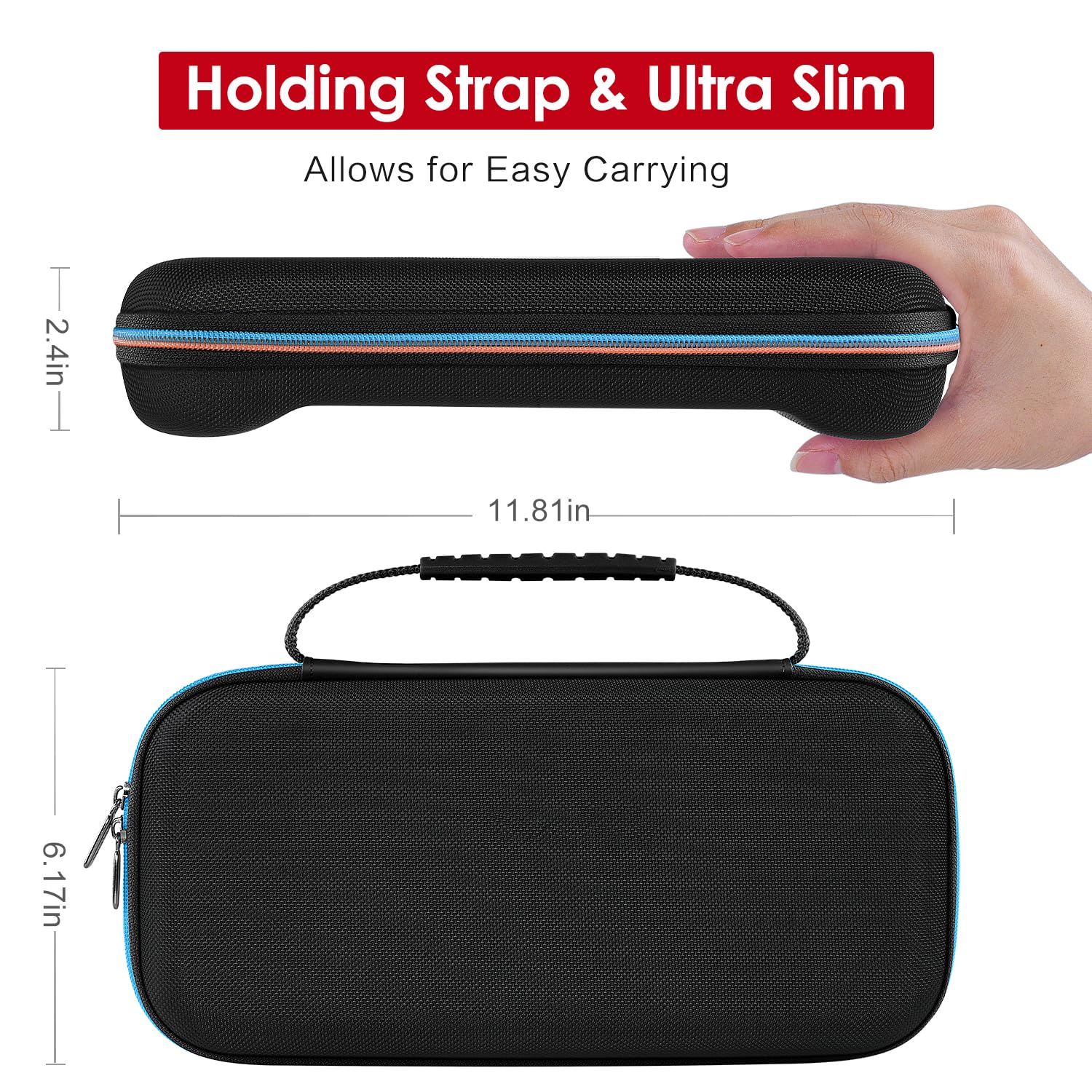 Estuche iVoler para Nintendo Switch 2 - Funda Rígida de Viaje con Espacio para 12 Juegos