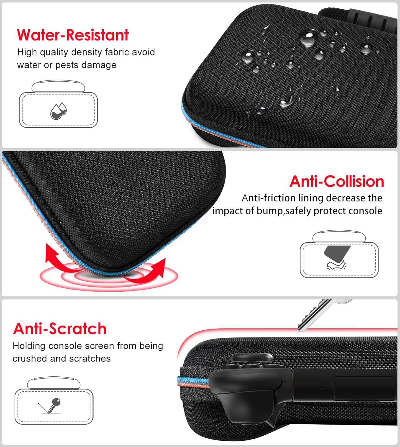 Estuche iVoler para Nintendo Switch 2 - Funda Rígida de Viaje con Espacio para 12 Juegos