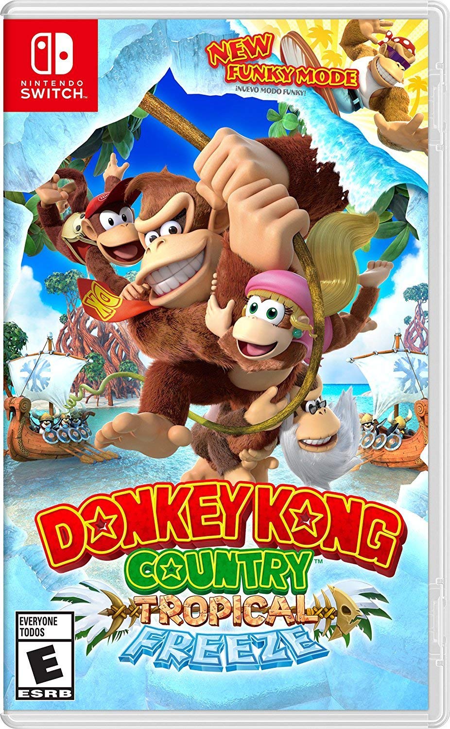 Donkey Kong Country Tropical Freeze - Nintendo Switch - Usado