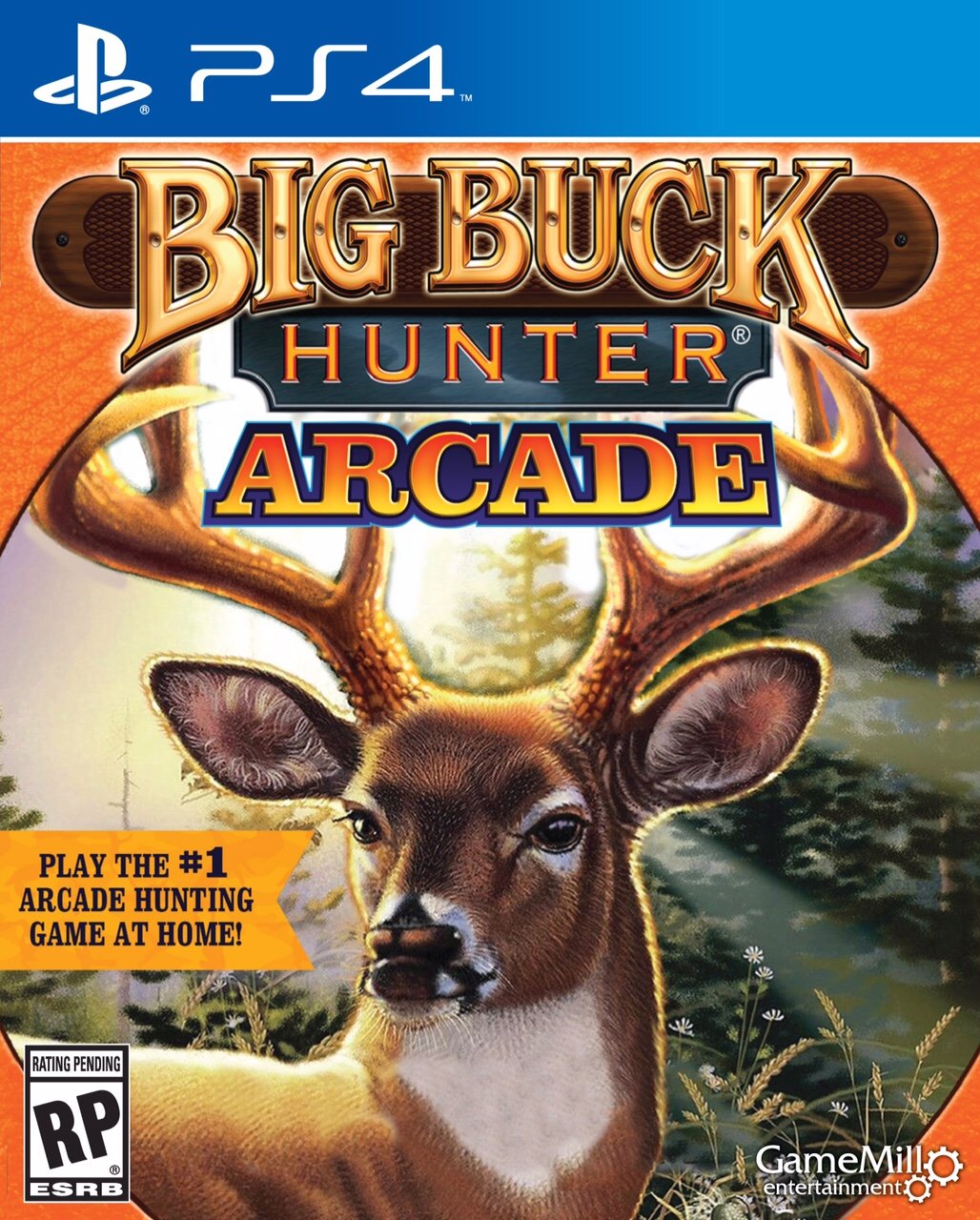 Big Buck Hunter - PS4 - Usado