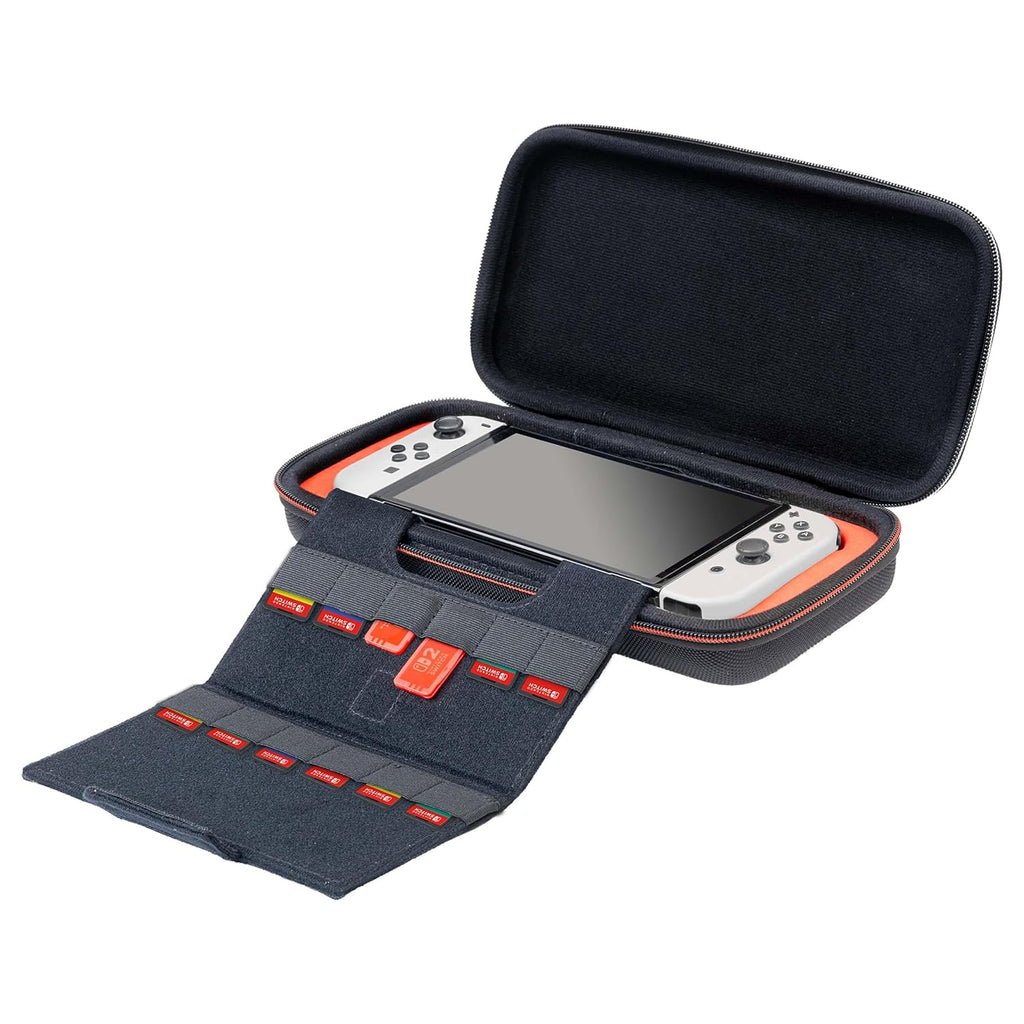 Estuche Universal para Nintendo Switch, Switch 2 y OLED - Funda Rígida de Viaje con Espacio para 12 Juegos