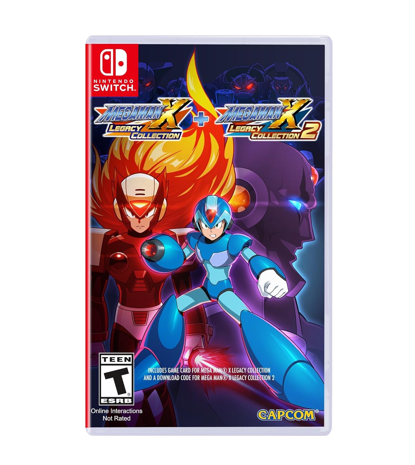 Megaman X Legacy Collection 1+2 - Nintendo Switch