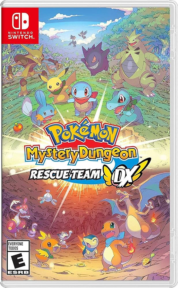 Pokemon Mystery Dungeon: Rescue Team DX - Nintendo Switch - Usado
