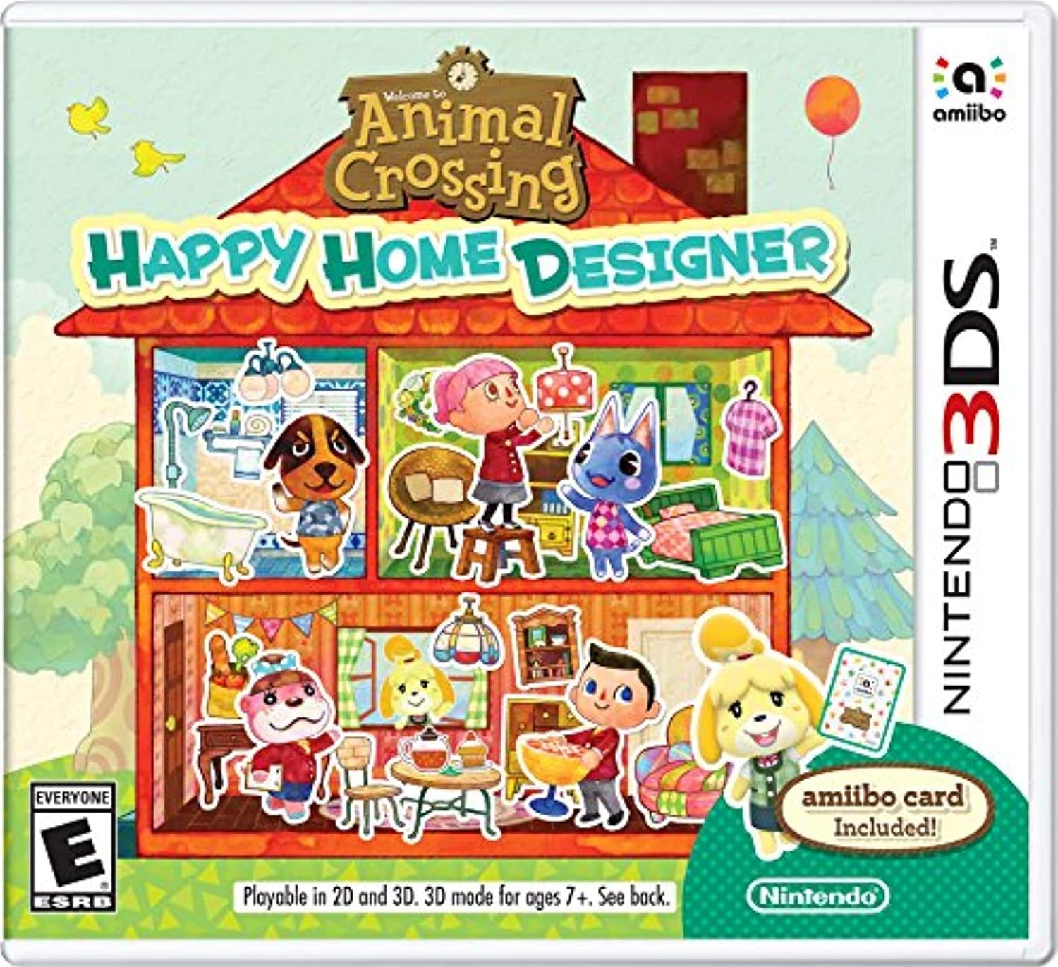 Animal Crossing: Happy Home Designer - Nintendo 3DS - Usado