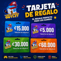 Tarjeta de Regalo Videojuegos Outlet Costa Rica | Envío Inmediato
