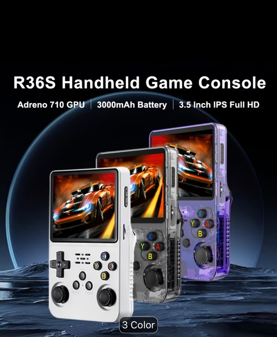 Consola Retro R36S - Dispositivo Portátil de Juegos Clásicos
